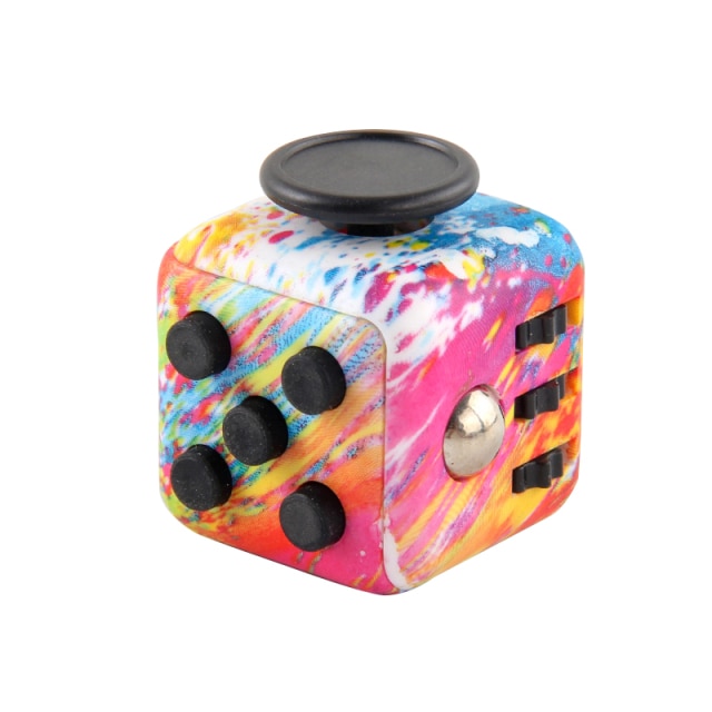 Decompression Dice Hand For Autism ADHD Anxiety Relief Focus Kids Stress Relief Cube Anti stress Toys 2.jpg 640x640 2 - Cube Fidget