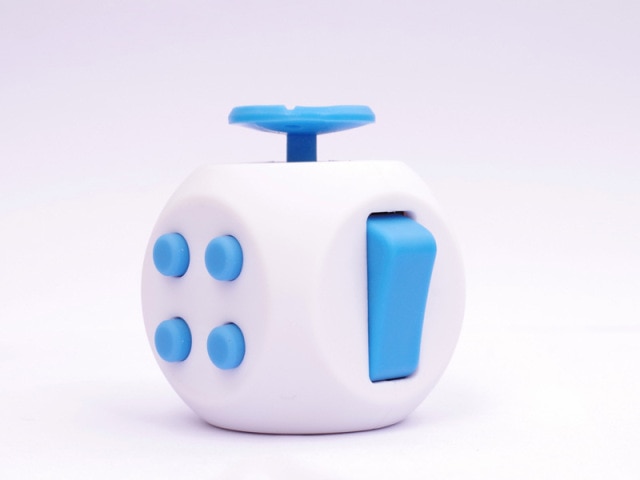 Black Pink 6 Sides Cube Fidget Anti Stress Toy