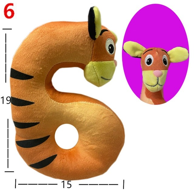 Zoo Numbers Lore Plush Toy Chara 8 - Cube Fidget
